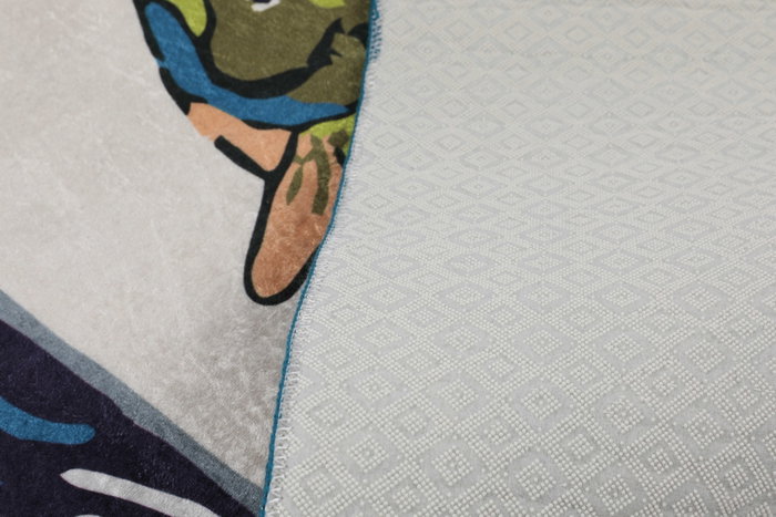 Mijölnir Alfombrilla de baño Pescado Multicolor